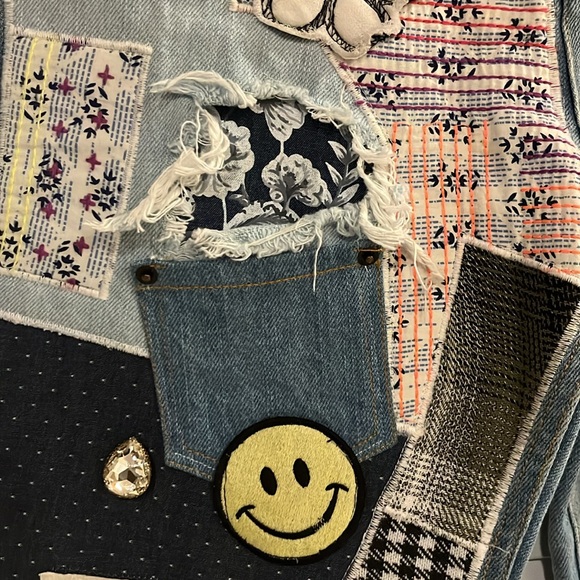 BDG patch denim flare jeans - Size 27 - Picture 4 of 12
